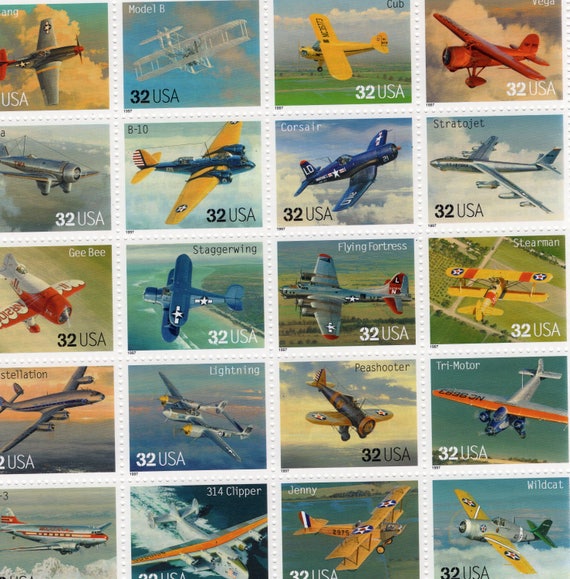 Avion américain classique (20) menthe-Unused Scott 3142 pleine feuille feuille pleine timbres-poste cbe77b Avion américain classique (20) menthe-Unused Scott 3142 pleine feuille feuille pleine timbres-poste cbe77b