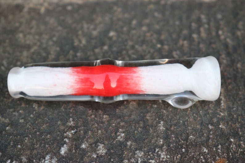 Trust the Universe Sands of Time Chillum Artist/'s Choice Handblown Frit Colored Glass Tobacco Smoking Onie Pipe
