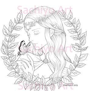 Coloring Page Set [Evergreen]
