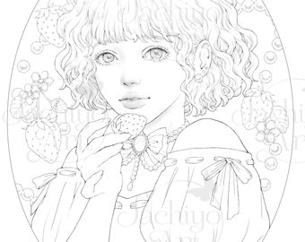 Coloring Page Set [Very Berry]