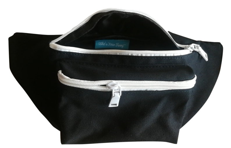 Black Fanny Pack Bum Bag Fanny Packs for Women Black and White Fanny