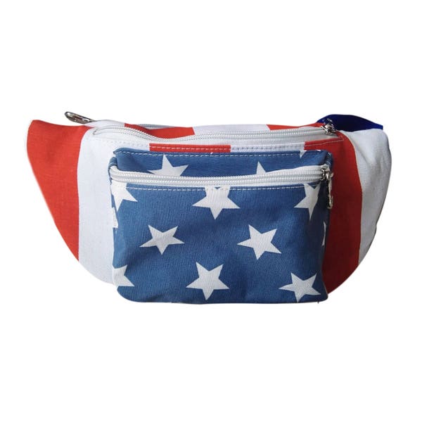 American Flag Fanny Pack (Multiple Sizes) With Free Shipping