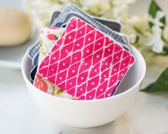 Reusable cotton rounds, Face scrubbies, Zero waste makeup remover pads, Facial toner pads, Face mask wipes, Zero dechet facial cotton pads