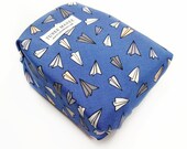 Blue Reusable Lunch Wrap - Zero Waste Sandwich Wrap - Air plane Sandwich Bags - Eco Friendly Sandwich Wrap - Eco Christmas Gift
