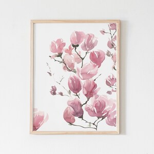 Cherry Blossom Watercolor Print