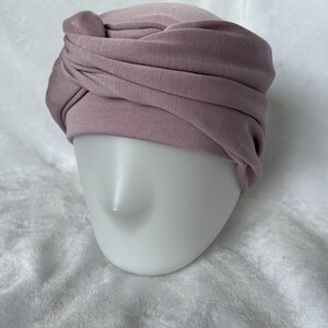 Head scarf - Turban - soft pink
