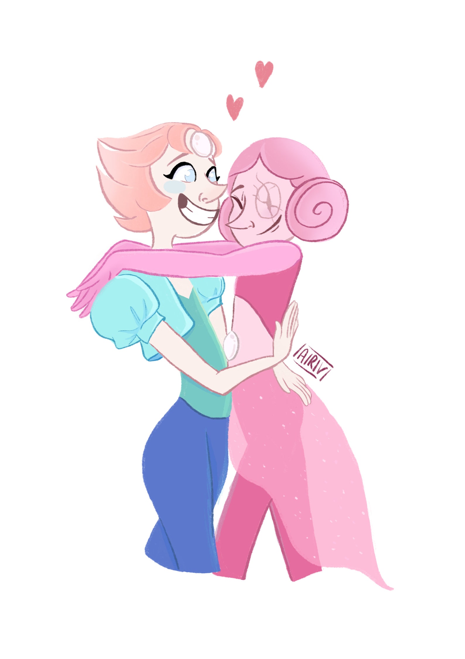 pearl steven universe print illustration lamina stickers perla etsy