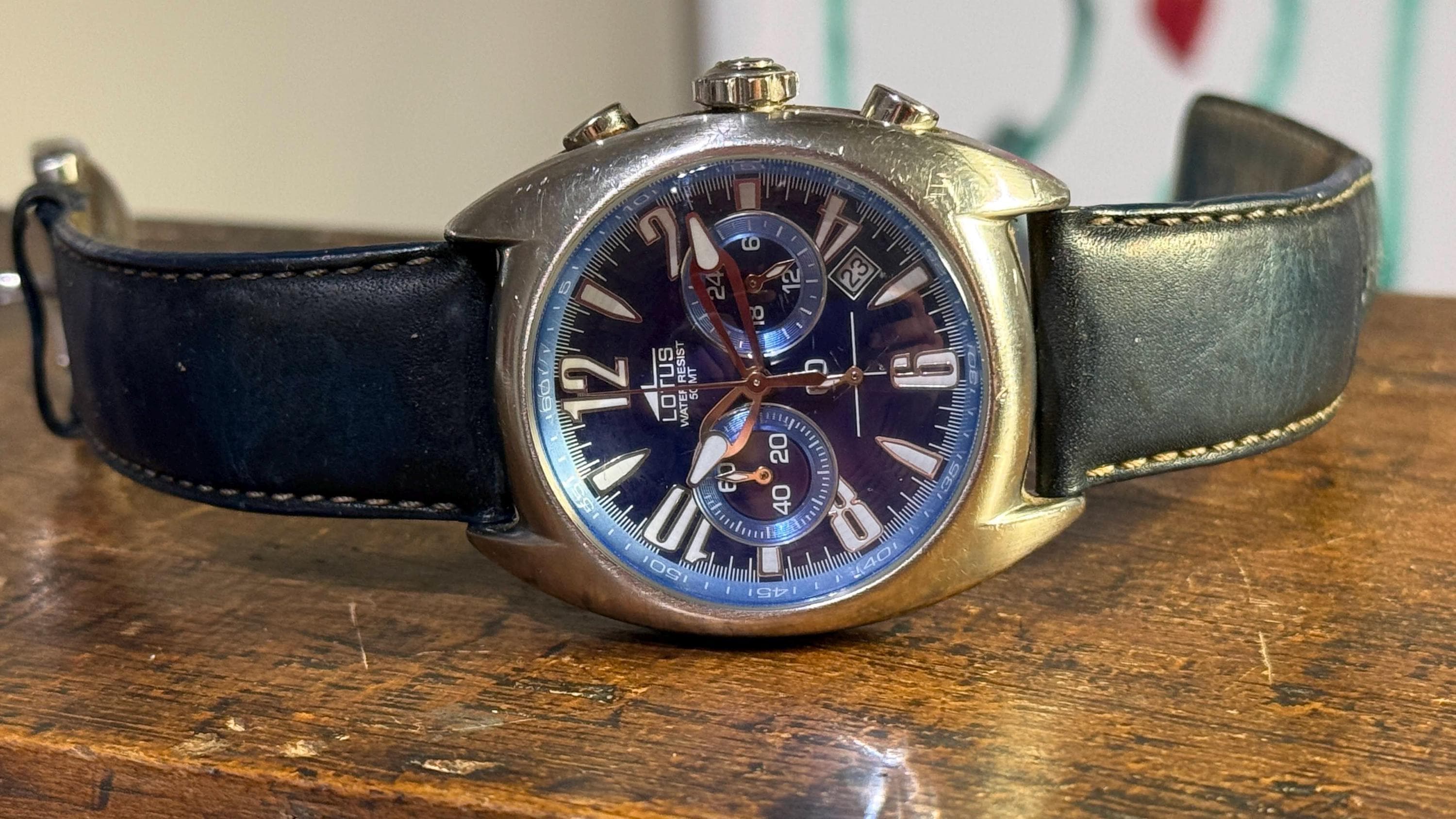 Vintage Watch Lotus - Etsy