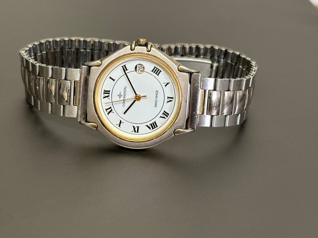 Buy Vintage Continental Swiss Men's Unisex Watch With Roman