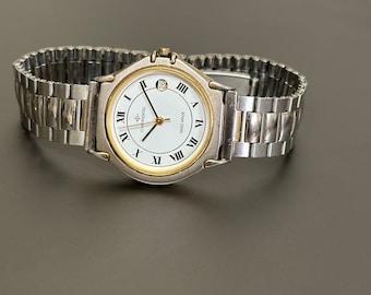 Vintage Continental Swiss Men’s Unisex Watch with Roman Numeral Dial – Classic Timepiece