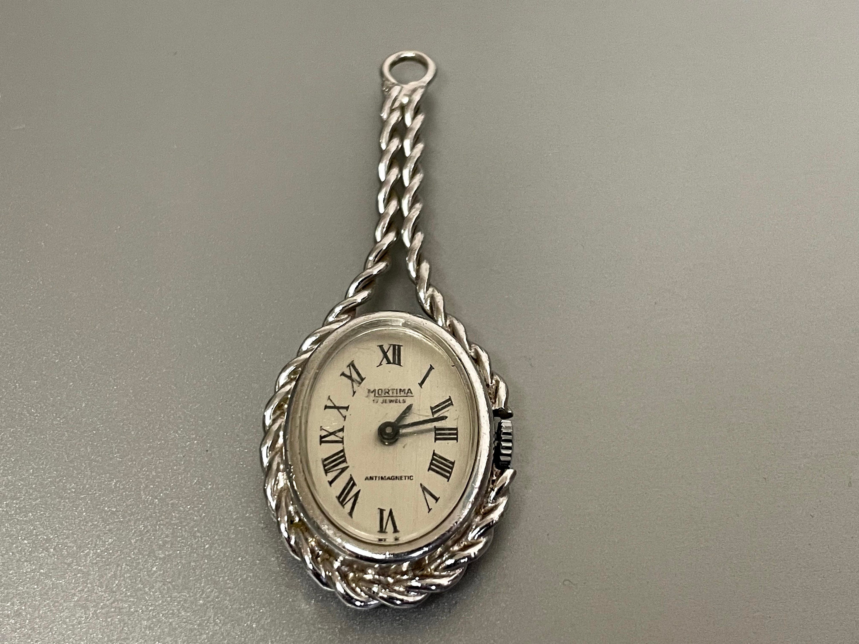 Wind up Pendant Watch Etsy Canada