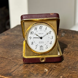 Rare Kelly Alarm Travel Clock ETA 926.311 Movement for Tiffany Clocks Vintage Collectible Timepiece