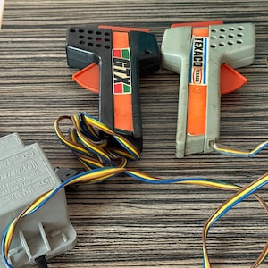 Vintage Matchbox Slot Car Racing Set with Transformer Track & Rally Toy Vehicle Collectible