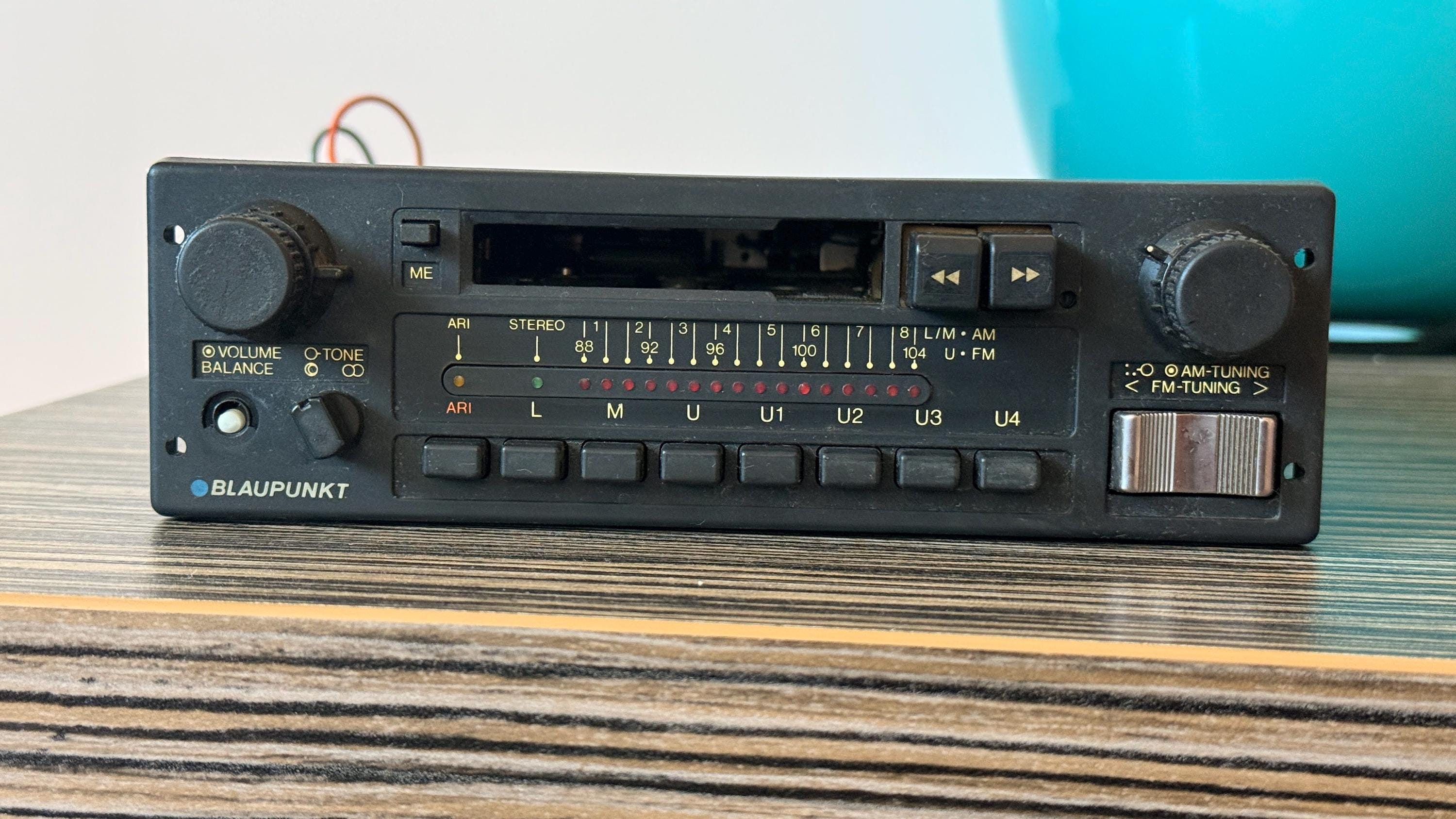 激レア　サンリオ　サマーキャンペーン ステレオカセットプレイヤー　1985 Blaupunkt Heidelberg Sm 21 1980 Casette Playerblack Car Dashboard