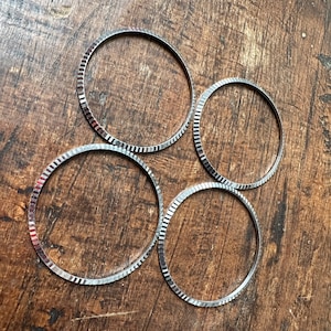 Lunette cannelée pour montres vintage Tudor Rolex, accessoire de montre classique, pièce de rechange en acier inoxydable, montre de luxe