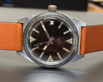 Vintage Rodilex Skin Diver Watch 36mm - Rare Collectible Timepiece for Adventurers & Watch Enthusiasts