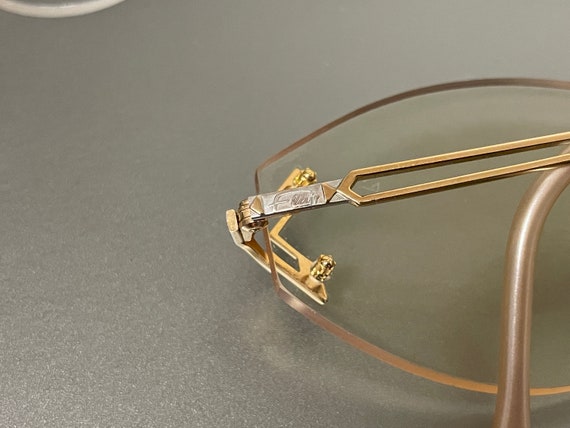Frame Jet Set Flair Jet Set 772 Frameless Glasses Frame Col 93 Made… - Gem