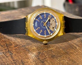 【新品】swatch スウォッチ オートマチック 自動巻き腕時計 SWATCH Automatic 1993 - スイス製ウォッチ Swatch、ヴィンテージ自動