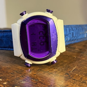 Adidas Originals ADH2070 Purple Gold Crystal Bezel Silicone‎ Watch Mens Womens adidas Purple Watches for Women on Sale up to 90% Off: Poshmark main image 3
