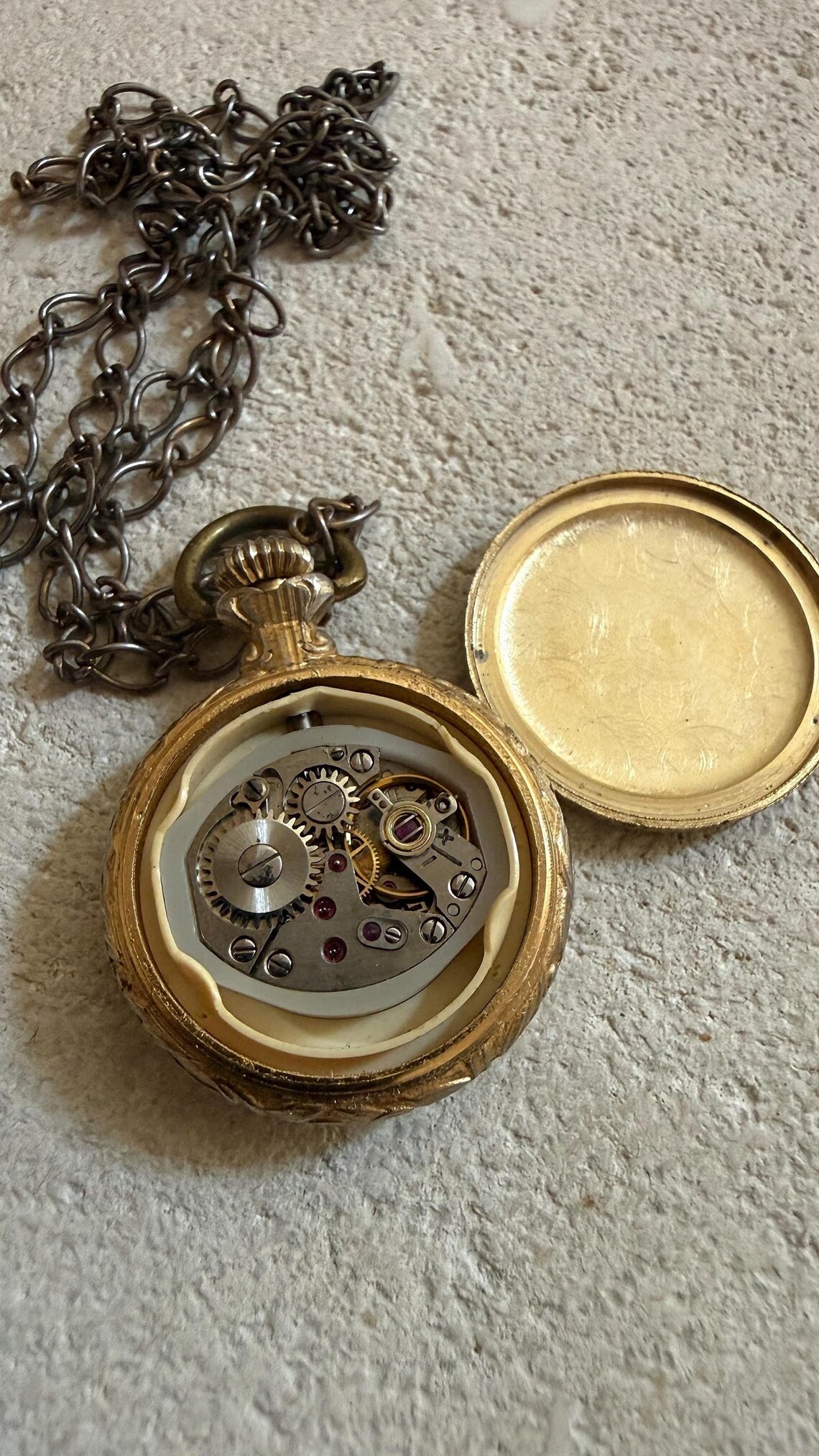 Karex Pocket Watch, Mechanical Manual Wind with 25mm Dial, foto 3 di 3