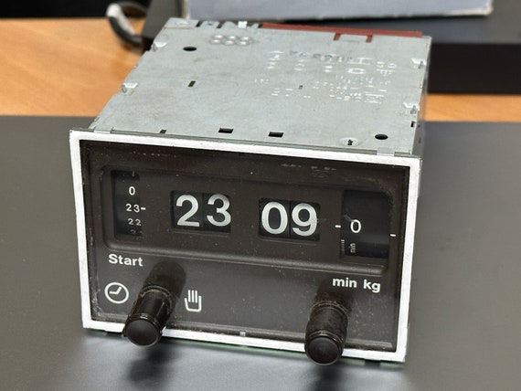 Diehl T125 Rare Flip Stopwatch Clock Stove Home Vintage Desk Retro 