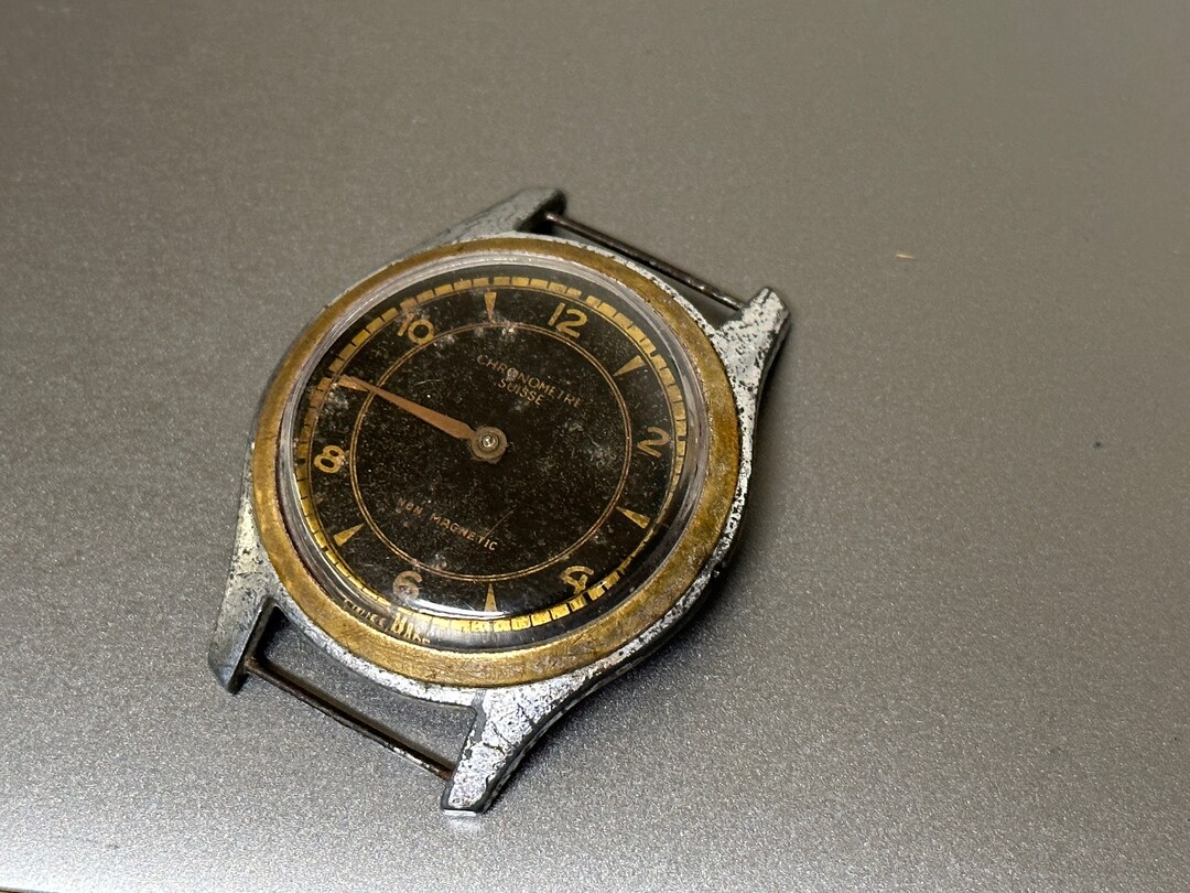 Chronomètre Suisse MEYLAN 208A - État D'origine - Fonctionne Parfaitement