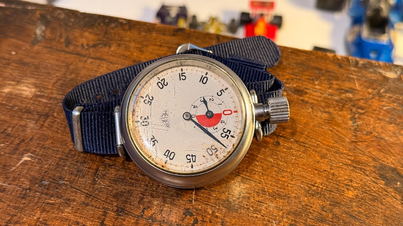 Heuer Yacht Timer - Rare Vintage Stopwatch for Regatta Racing, Sailing ...