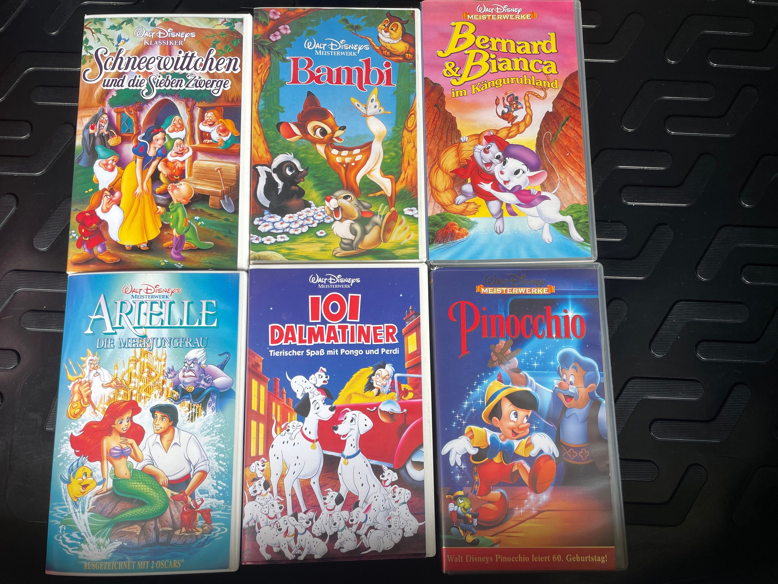 ディズニー ビンテージ VHS バンビ ベルバード ピノキオ 101 アリエル