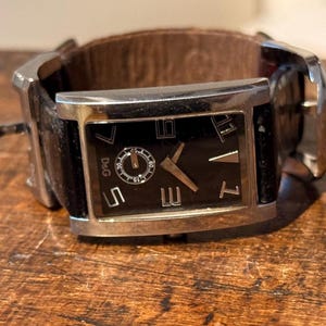 D&G Time Tank Watch for Women - Designer Fashion Quartz Ladies Wristwatch Stylish  Elegant
