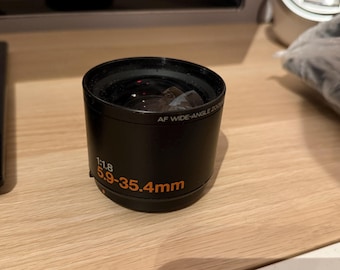 Wide Angle Zoom Lens 1:1.8 5.9-35.4mm AF Projector
