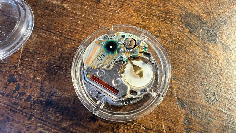 Movimiento de cuarzo Esa ETA 9362, piezas para relojes mecánicos, estilo vintage, movimiento de repuesto, reparación de relojes, envío gratuito. imagen 2