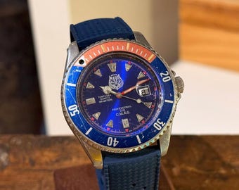CMAS Temphora 300m vintage Diver watch limited edition Confédération Mondiale des Activités Subaquatiques 40mm