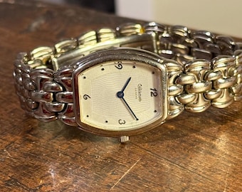 Reloj para mujer Altanus Geneva Swiss Made Quartz WR, esfera analógica, informal, rectangular
