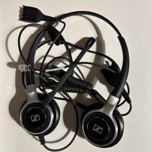 Sennheiser Century SC 660 Dual-Sided Wired Headset for Clear Call Quality  Comfort, Premium Office & Call Center Headphones