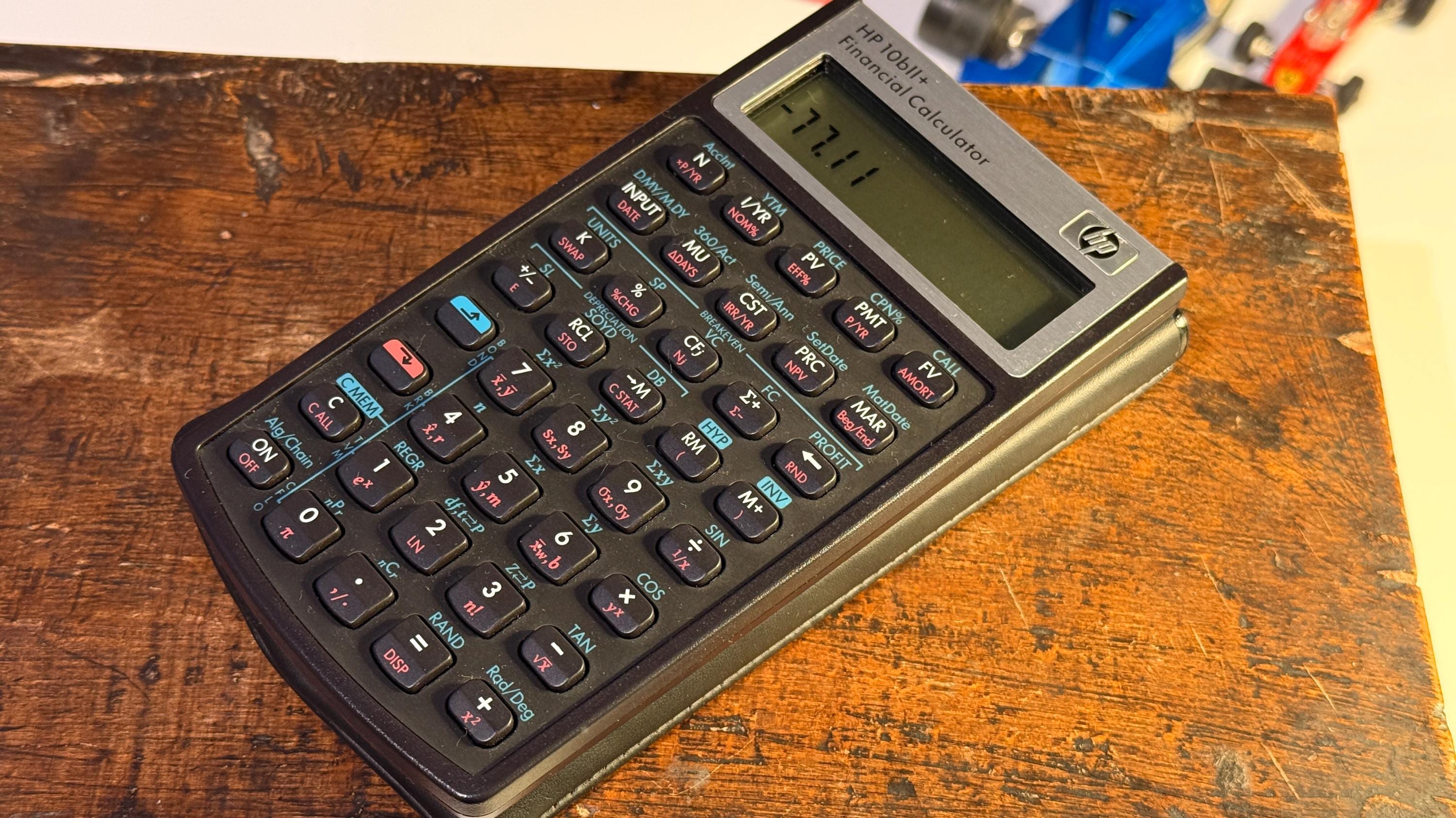 Calculatrice Financière HP 10BII+ Hewlett-Packard - 170 Fonctions