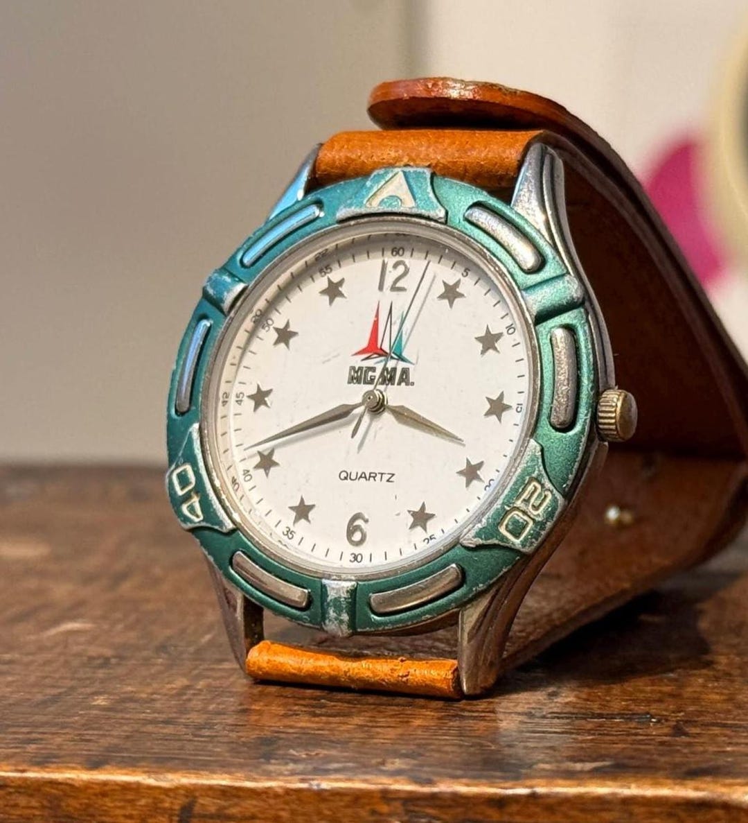 Orologio da pilota Frecce Tricolori al quarzo blu, design di aeroplani  militari italiani, orologio subacqueo vintage Italia