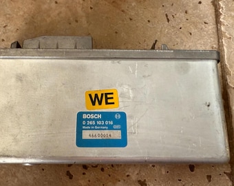 ECU Abs Brackes Monza Senator A Senator B 1985-87 Bosch 0265103016 ident WE