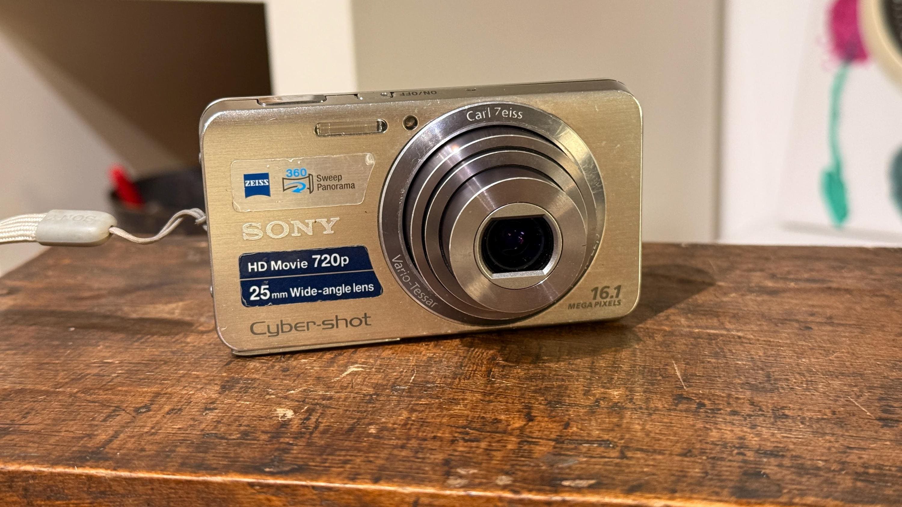 Sony Cyber-shot DSC-W630 Silver Digital Camera, 16.1MP, 5x Zoom