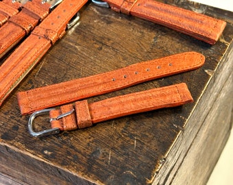 Piquot Meridian 16mm leather watch strap NOS new