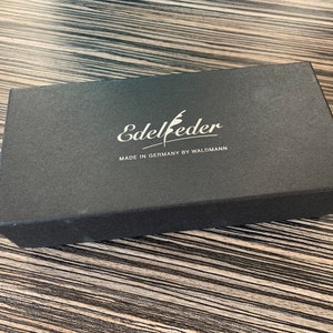 Waldmann Edelfeder-vulpen met elegante schrijfpunt in luxe doos – perfect cadeau voor verzamelaars en schrijvers