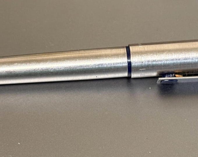 Retro Parker 25 Ballpoint Pen Stainless Steel Vintage Writing Gift ...