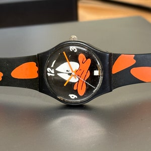 Daffy Duck Looney Toons vintage swiss made watch veagroup