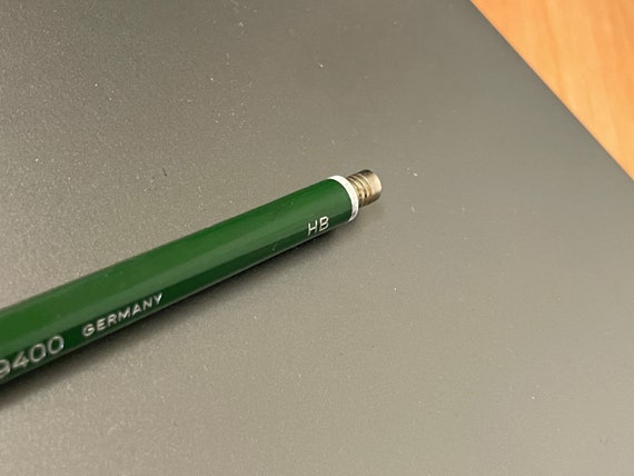 A.W. Faber Castell TK 9400 Clutch Pencil GERMANY HB Green Vintage