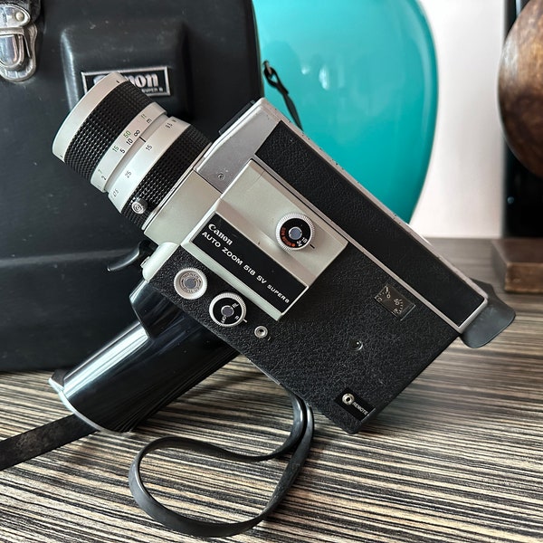 Canon 518 SV Super 8 Filmkamera 24 fps ZEITLUPE & Film getestet