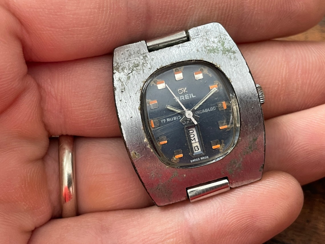 Vintage Breil OK Lady Mechanical Watch Manual Wind Classic Swiss Timepiece, foto 2 di 4