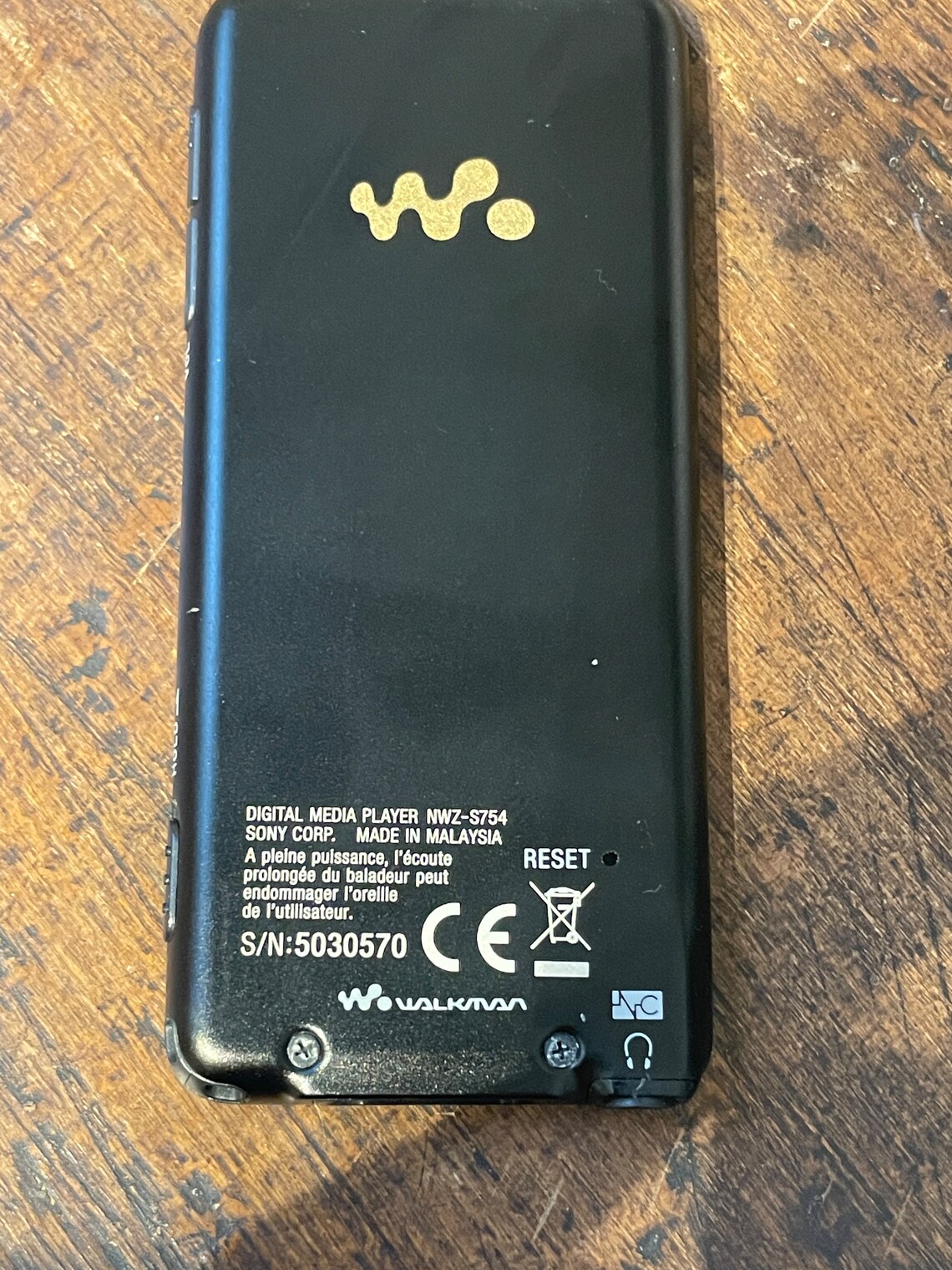 Sony Walkman Digital Media Player NWZS754 8GB Music Photo Etsy