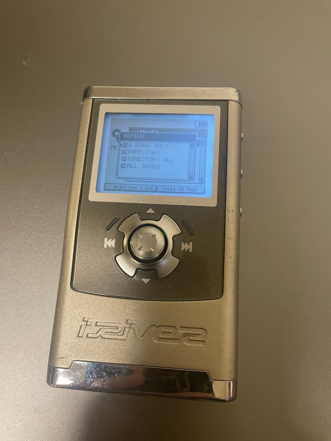 Iriver H120 20GB MP3 Jukebox Portable Music Player Etsy