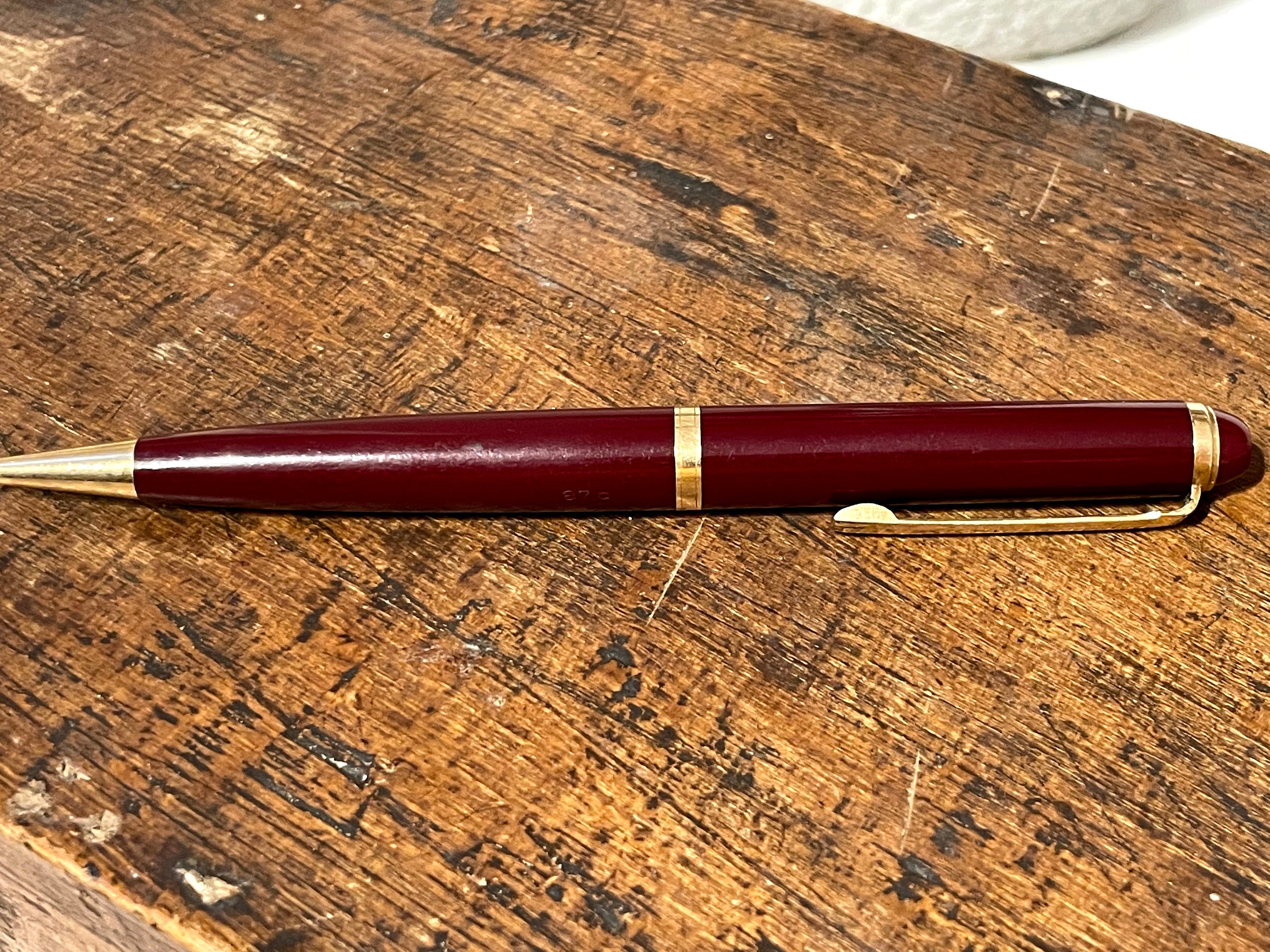 Lamy Vintage Mechanical Pencil P48 Rare Burgundy Etsy
