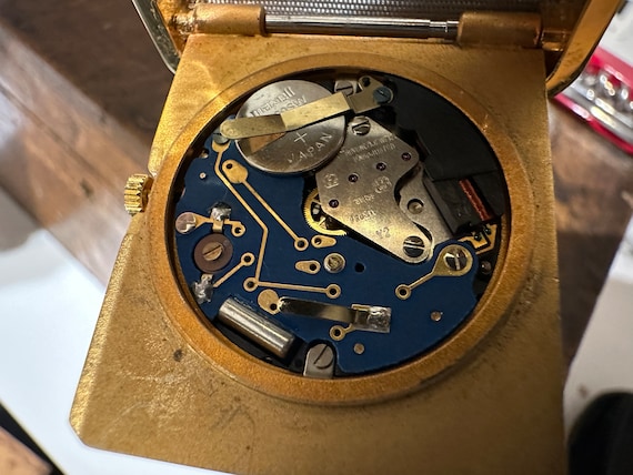 Kelly Alarm Travel Clock ETA 926.311 Movement for Tiffany Clocks