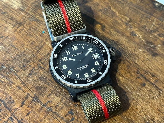 Key West Military Diving Watch Pvd 39mm Quartz Case Used by Sinn and Precista Etsy Canada